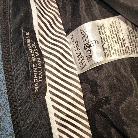 Banana Republic Logan Italian Wool Women's Straight Leg Pants Size 10 - Picture 9 of 13